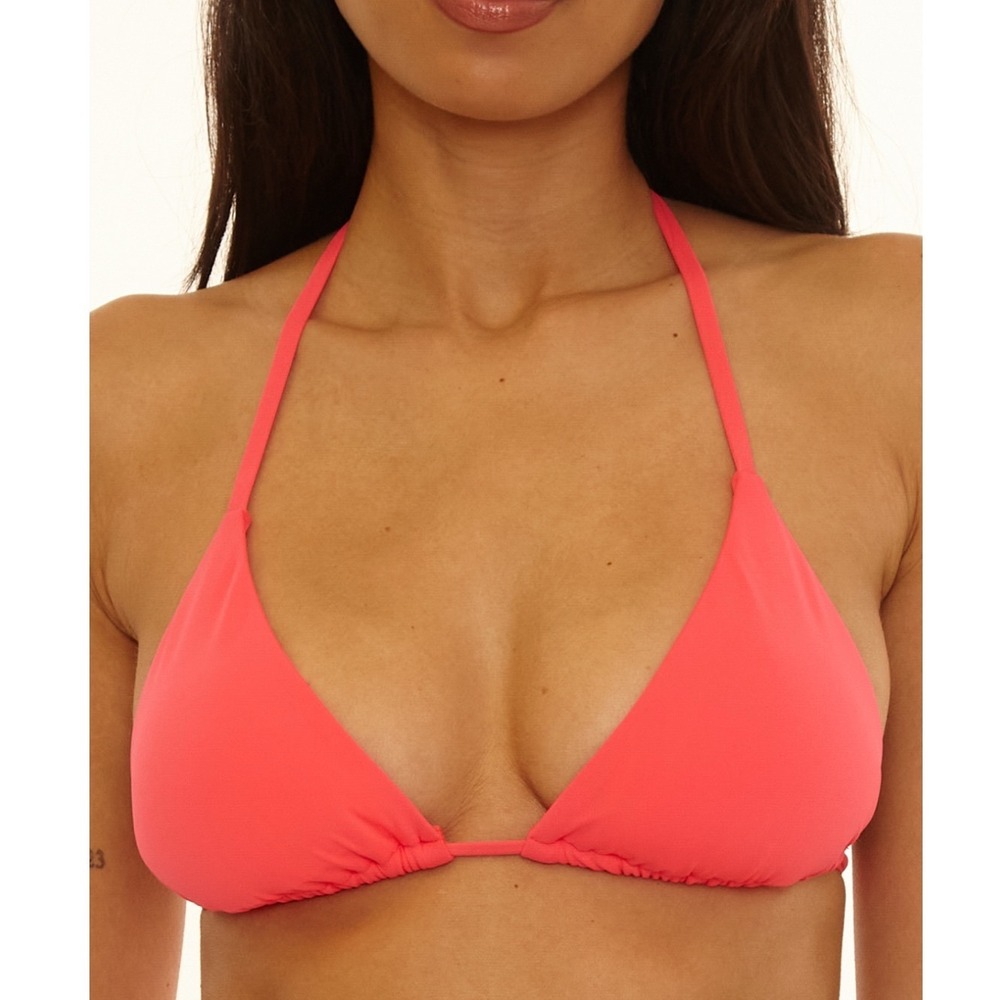 BECCA‎ Sample, Triangle Color Code Bikini Top, Caliente, Women's Size  D-Cup